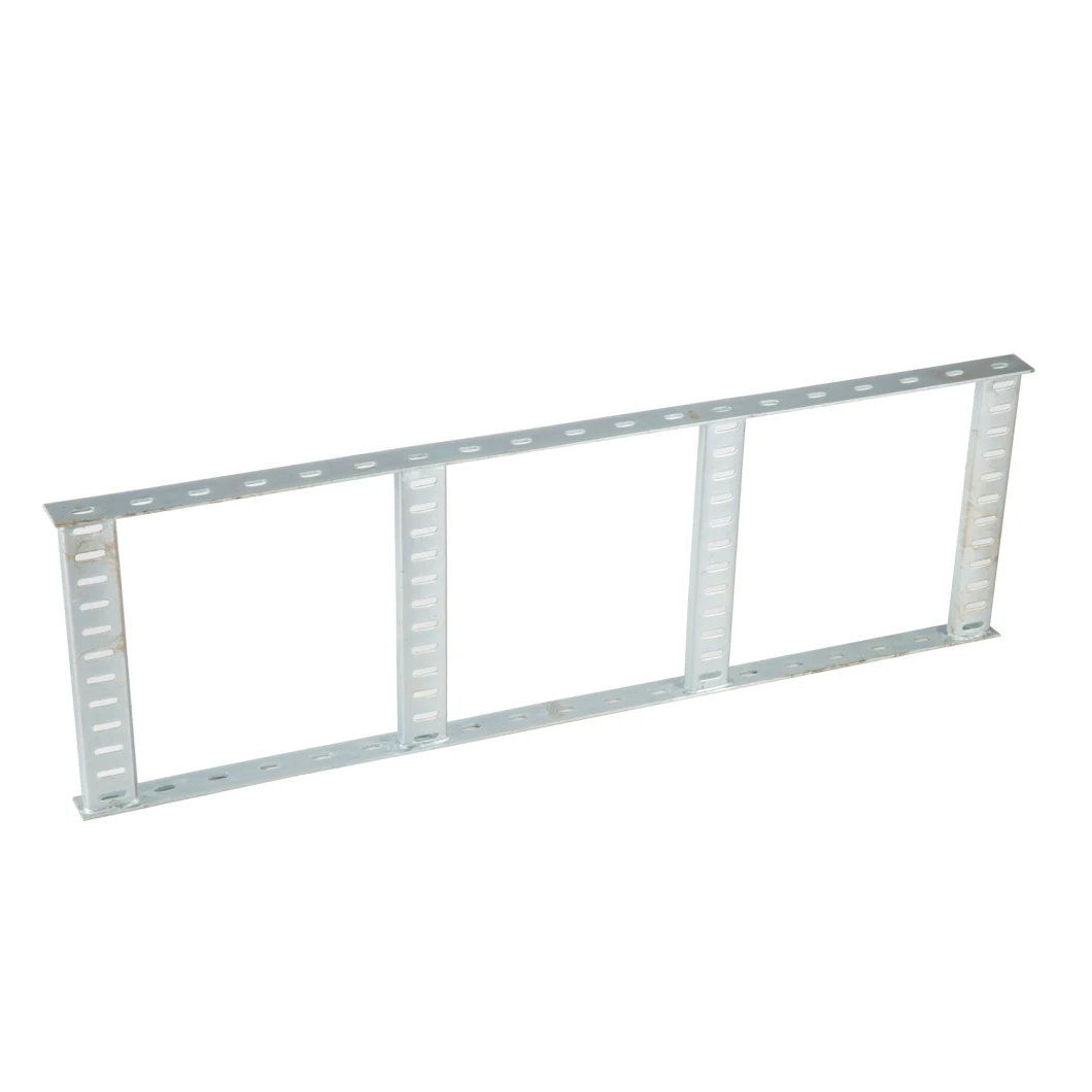 Channel Cable Trays Straight Type with Accessories Galvanised Ventilated Easy to Install Cable Tray