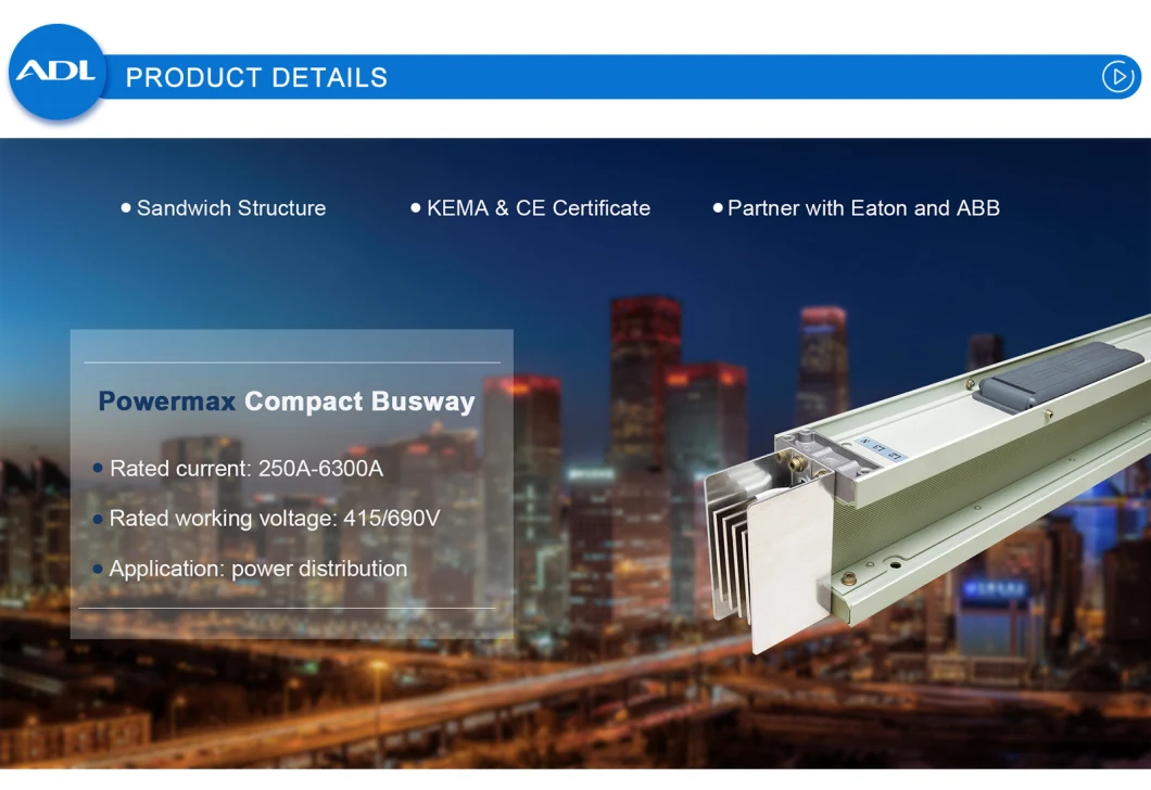 Adl Powermax Low Voltage Compact Copper Bus Duct