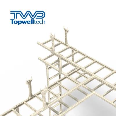 Кабельный лоток по индивидуальному заказу поставщика, металлическая корзина 300 мм, 100 мм, горячеоцинкованная кабельная лестница