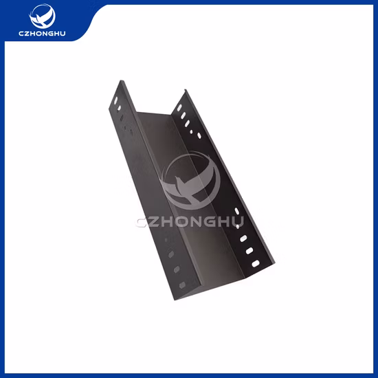 Сверхмощный наружный алюминиевый сплав Вентилируемый тип Перфорированный волоконно-оптический кабельный лоток Лестничный лоток типа T Тип горячеоцинкованного кабельного лотка Список размеров