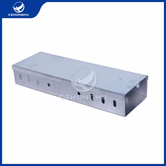 Сверхмощный наружный алюминиевый сплав Вентилируемый тип Перфорированный волоконно-оптический кабельный лоток Лестничный лоток типа T Тип горячеоцинкованного кабельного лотка Список размеров